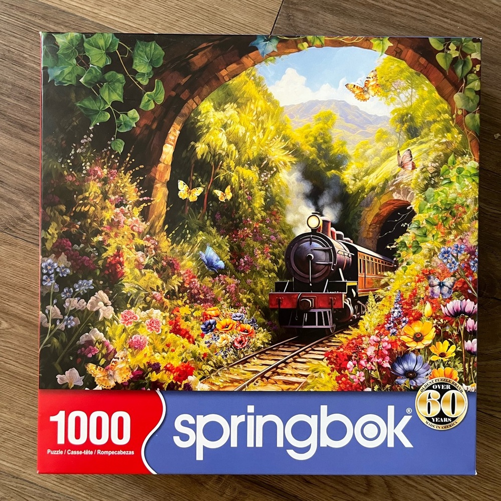 Springbok 1000 Piece Train Puzzle